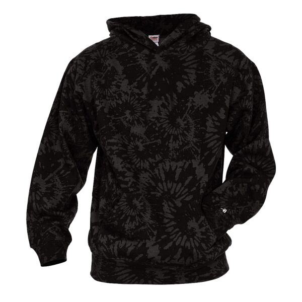 Youth Tie-Dyed Triblend Hooded Sweatshirt Thumbnail