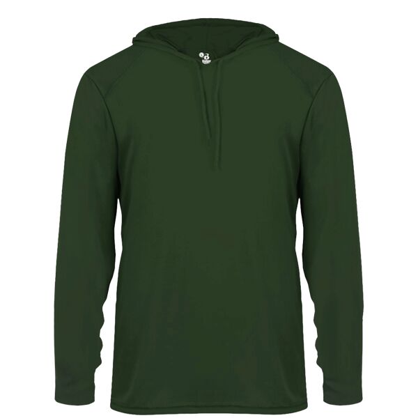 Unisex B-Core Hooded Long Sleeve T-Shirt Thumbnail