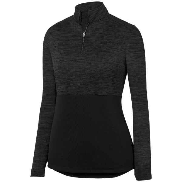 Women's Shadow Tonal Heather Quarter-Zip Pullover Thumbnail