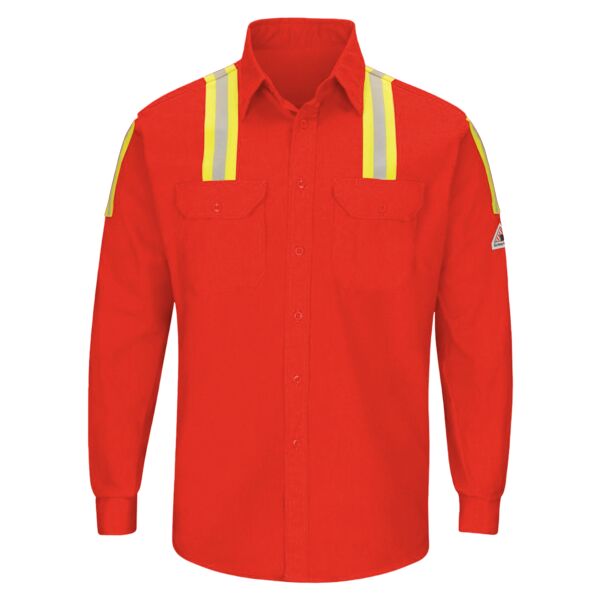 Men's Enhanced Visibility Long Sleeve Uniform Shirt Thumbnail