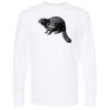 Unisex Gold Soft Touch Long Sleeve T-Shirt Thumbnail