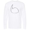 Unisex Gold Soft Touch Long Sleeve T-Shirt Thumbnail