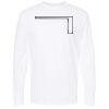 Unisex Gold Soft Touch Long Sleeve T-Shirt Thumbnail