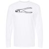 Unisex Gold Soft Touch Long Sleeve T-Shirt Thumbnail