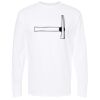 Unisex Gold Soft Touch Long Sleeve T-Shirt Thumbnail