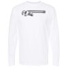 Unisex Gold Soft Touch Long Sleeve T-Shirt Thumbnail