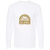 Unisex Gold Soft Touch Long Sleeve T-Shirt Thumbnail