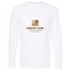 Unisex Gold Soft Touch Long Sleeve T-Shirt Thumbnail